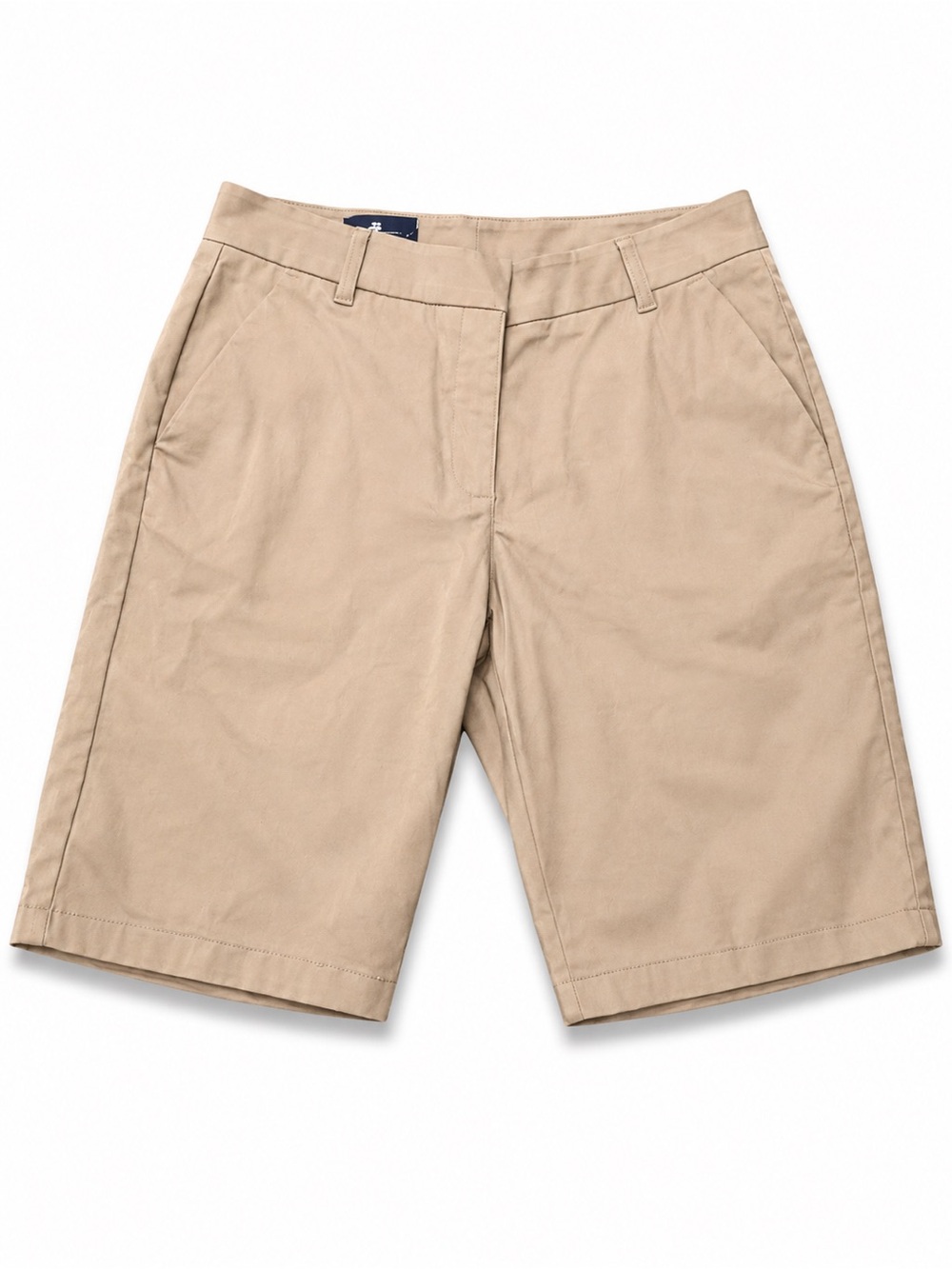 Izod Flat-Front Khaki Shorts Girls Size 7 NWT